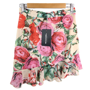 PRETTYLITTLETHING BNWT Asymmetric Skirt Size 10