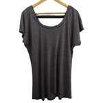 AUTOGRAPH Scoop Neck Metallic Stretch Top Size 14