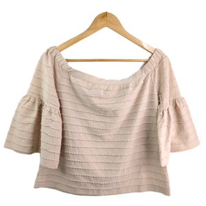 SEED HERITAGE Off Shoulder Gypsy Top Size S