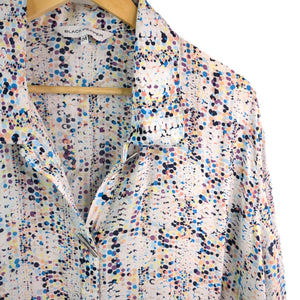 BLACK PEPPER Button Up Tunic Top Size 24