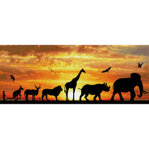 DIAMOND DOTZ® African Sky 72x22.5cm