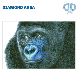 DIAMOND DOTZ® Kibali Western Lowland Gorilla 100x65cm