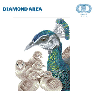 DIAMOND DOTZ® Mother on Guard 35x45cm