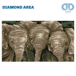 DIAMOND DOTZ® Trunk Call 46.5x26.5cm