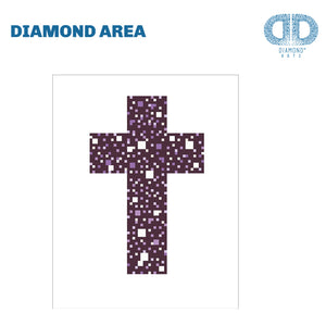 DIAMOND DOTZ® Holy Cross 20x25cm