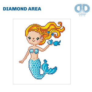 DIAMOND DOTZ® Sweet Swimmer 23x25cm