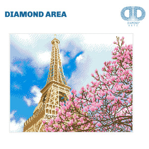 DIAMOND DOTZ® La Tour Eiffel 50x40cm