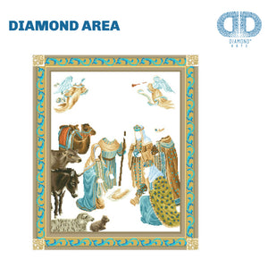 DIAMOND DOTZ® Nativity Scene 85x100cm