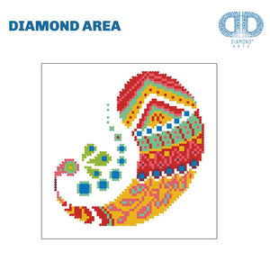 DIAMOND DOTZ® Paisley Groove 20x20cm