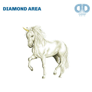 DIAMOND DOTZ® Magical Unicorn 51x77cm