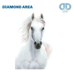 DIAMOND DOTZ® Imperial Stallion 48x65cm