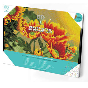 DIAMOND DOTZ® PRE-FRAMED Field Daisies 45x35cm