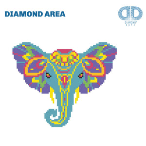DIAMOND DOTZ® Elephant 22x22cm