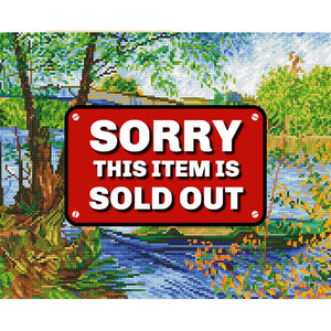 DIAMOND DOTZ® Fishing in Spring (Van Gogh) 50x40cm