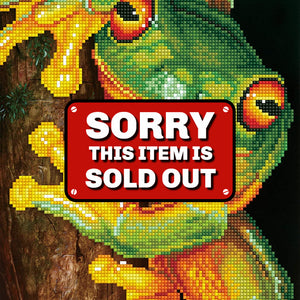 DIAMOND DOTZ® Green Tree Frog 27x37cm