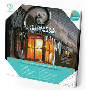 DIAMOND DOTZ® PRE-FRAMED Frosty Light 34.5x34.5cm