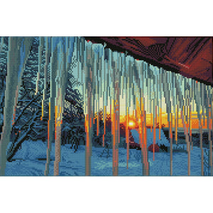 DIAMOND DOTZ® PRE-FRAMED Frosty Morn 47x31cm