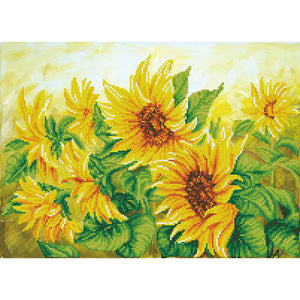 DIAMOND DOTZ® Hazy Daze Sunflowers 57x41cm