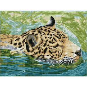 DIAMOND DOTZ® PRE-FRAMED Jungle Prince 41x31cm