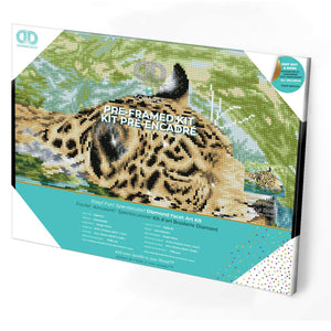 DIAMOND DOTZ® PRE-FRAMED Jungle Prince 41x31cm