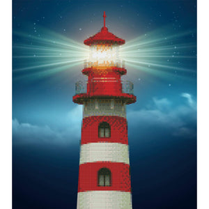 DIAMOND DOTZ® Light House 37x42cm