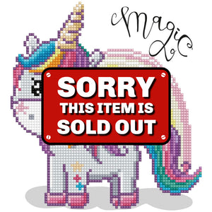 DIAMOND DOTZ® Magic Rainbow 23x23cm