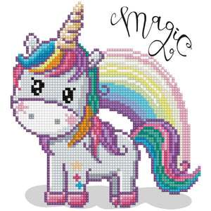 DIAMOND DOTZ® Magic Rainbow 23x23cm