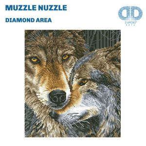 DIAMOND DOTZ® Muzzle Nuzzle 42x47cm