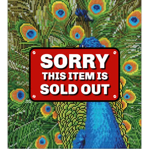 DIAMOND DOTZ® Peacock 37x42cm