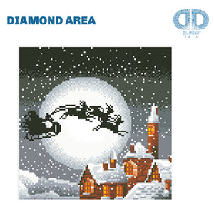 DIAMOND DOTZ® Santa's Sleigh 30.5x30.5cm