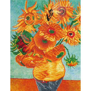 DIAMOND DOTZ® Sunflowers (Van Gogh) 56x71cm