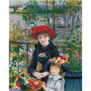 DIAMOND DOTZ® Two Sisters on the Terrace (Apres Renoir) 42x52cm