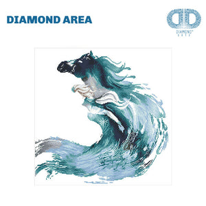 DIAMOND DOTZ® DISNEY FROZEN II Elsa and the Nokk 60x60cm