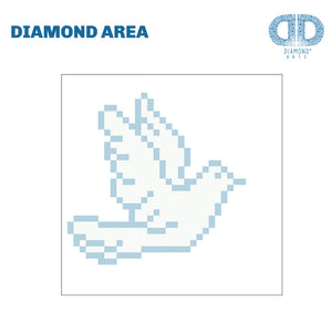 DIAMOND DOTZ® Dove of Peace 10.2x10.2cm