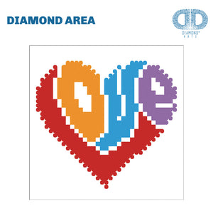 DIAMOND DOTZ® Love 10.2x10.2cm