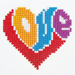 DIAMOND DOTZ® Love 10.2x10.2cm