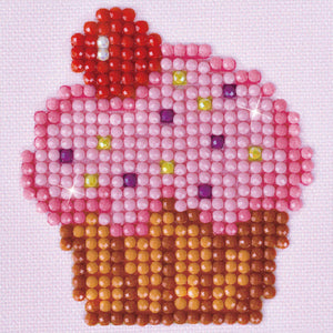 DIAMOND DOTZ® Cup Cake Yum 7.6x7.6cm