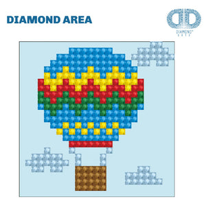 DIAMOND DOTZ® Up Up & Away 7.6x7.6cm