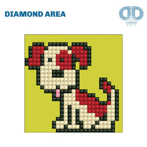 DIAMOND DOTZ® Fido 7.6x7.6cm