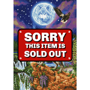 DIAMOND DOTZ® Mystic Wolf 47x67cm