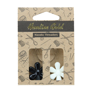 HEMLINE GOLD Daisy Needle Threaders 2pk