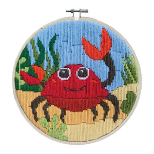LADYBIRD Long Stitch Kit 'Sea Jive' 15.2x15.2cm