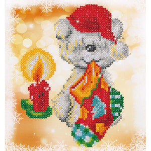 DIAMOND DOTZ® Puppy Stocking 23x25cm