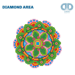 DIAMOND DOTZ® Flower Mandela 20.3x25.4cm